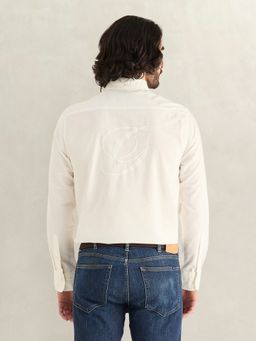 GANT - Men Off White Shirt