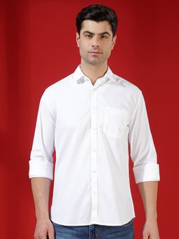 CRIMSOUNE CLUB - White Men Shirt