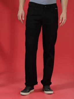 CRIMSOUNE CLUB - Men Black Baggy Jeans
