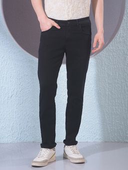 CRIMSOUNE CLUB - Men Black Jeans