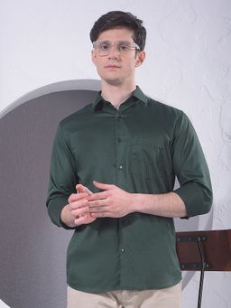 CRIMSOUNE CLUB - Men Green Shirt