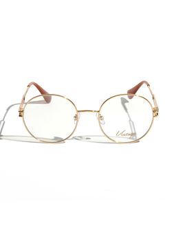 Vintage - Women Round Regular Lens Gold Frame (53)