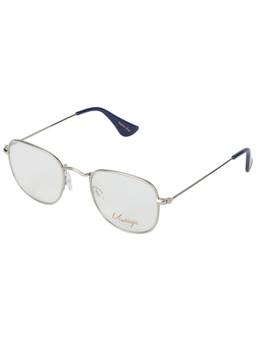 Vintage - Unisex Square Regular Lens Silver Frame (50)
