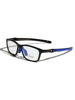 Vintage - Unisex Rectangle Regular Lens Black Frame (54)