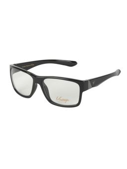 Vintage - Unisex Wayfarer Regular Lens Black Frame (58)