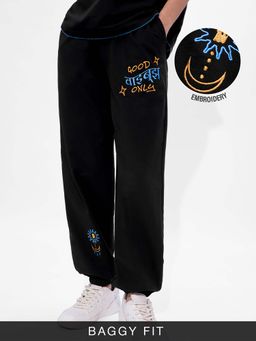 The Souled Store - Originals Black Evil Eye Women Joggers