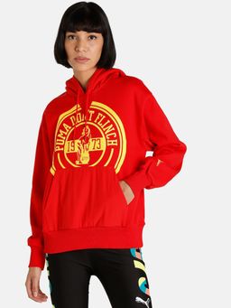 Puma - Mod Women Red Hoodie