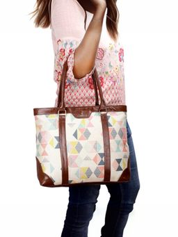 The Clownfish - Miranda Series Printed Handbag - Multicolor