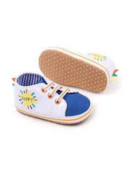 Hopscotch - Sun Print Booties White