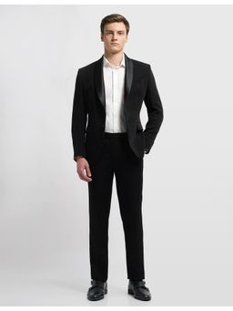 Arrow - Black Body Tailored Fit Blazer with Pant