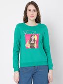 Green color option, Sold out, Currently selected