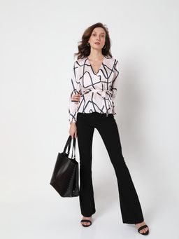 VERO MODA - Women Printed Pink Top (Set of 2)