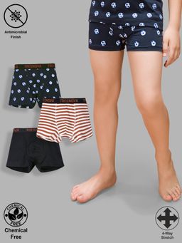 TRESNOVA - Kids Boys Cotton Anti-Microbial Football Briefs (Pack of 3)