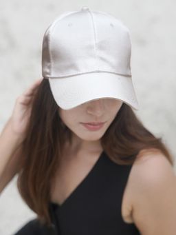 Hair Drama Co. - Shimmer Sardine Baseball Cap - Silver
