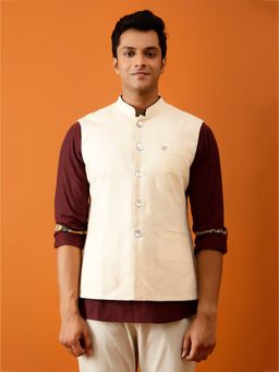 AAVYAM - Multi-Color Classic Reversible Nehru Jacket