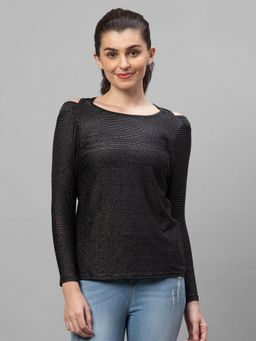 Globus - Black Striped Top