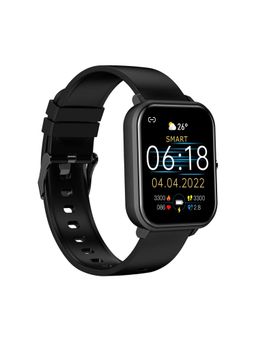 pTron - Pulsefit Pro Bluetooth Calling Smartwatch, 1.69" (4.29 cm) , SpO2 & Heart Rate Check (Black)