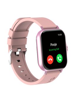 pTron - Pulsefit P261 Bluetooth Calling Smartwatch, 1.7"(4.44 cm) , HR Check, SpO2 & IP68 (Pink)