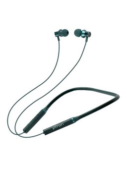 pTron - Tangentbeat In-Ear Bluetooth 5.0 Wireless Headphones with In-Line Mic - Dark Green