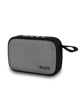 pTron - Musicbot Lite 5W Mini Bluetooth Speaker with 6 hrs Playback Time - Black