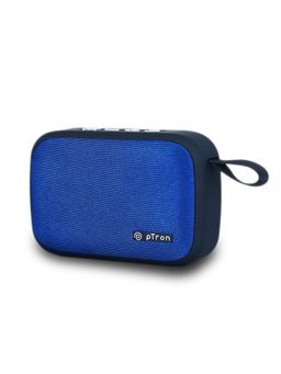 pTron - Musicbot Lite 5W Mini Bluetooth Speaker with 6 hrs Playback Time - Blue