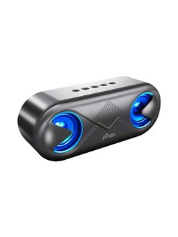 pTron - Fusion 10 Watt 2.0 Channel Wireless Bluetooth Portable Outdoor Speaker - Black