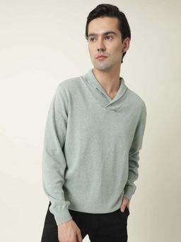 Rare Rabbit - Denvy Green Pullover