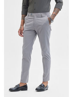 Snitch - Light Grey Slim Fit Trouser