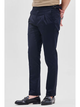 Snitch - Navy Blue Slim Fit Trouser