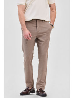 Snitch - Light Brown Stretch Trouser