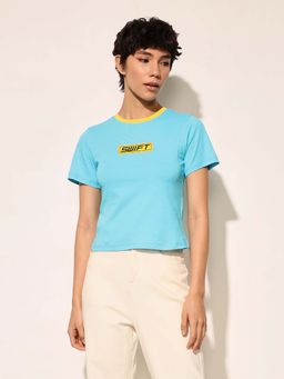 ONLY - Cropped Printed T-Shirt