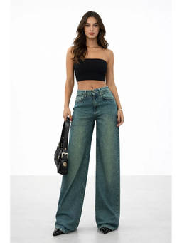 Off Duty India - Shade Flow Wide Leg Jeans
