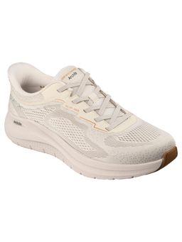 SKECHERS - Men Cream Arch Fit 2.0 Sneakers