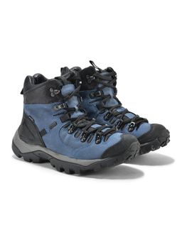 WOODLAND - Nubuk Pdm Droyal Blue Trekking Shoes