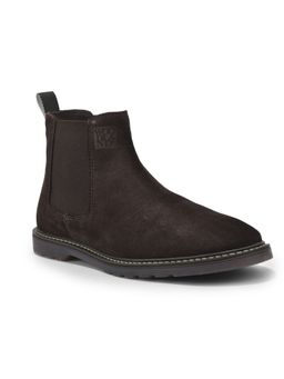 WOODLAND - Suede Brown Chelsea Boots