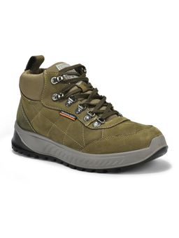 WOODLAND - Nubuk Disel Milled Olive Casual Boots