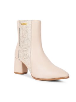 Lee Cooper - Women Beige Chelsea Boots