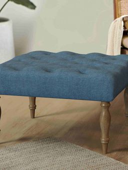 Chumbak - English Ottoman - Sailor Blue