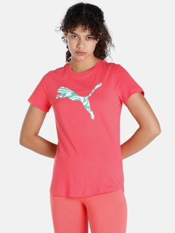 Puma - Graphic II Womens Pink T-Shirts