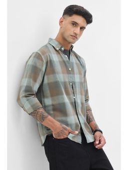 Snitch - Green Checks Button Down Shirt