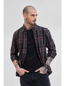Snitch - Black Checks Button Down Shirt