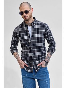 Snitch - Black Checks Button Down Shirt