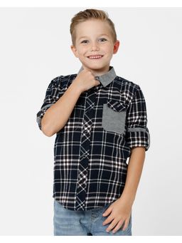 Kate & Oscar - Boys Shirts - Blue