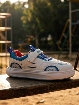 LIBERTY - Kids White LEAP7X JMPX041E Casual Sneakers