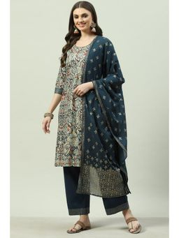 Biba - Women Multi-Color Printed Palazzo (Set of 3)