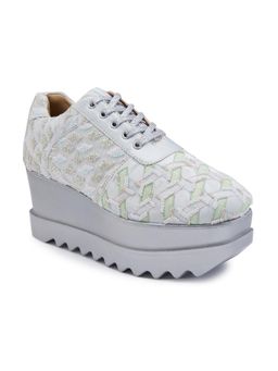Anaar - White Notting Hill Wedge Sneakers