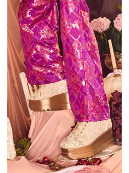 Anaar - Ivory Pompeii Wedge Sneakers