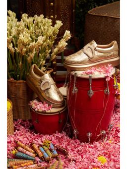 Anaar - Gold Maverick Classic Sneakers