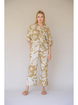 HOUSE OF SAL - Beige Paros Co-Ord Set (Set of 2)
