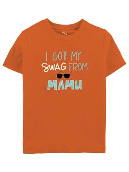 Zeezeezoo - Swaag From Mamu Orange T-shirt Orange